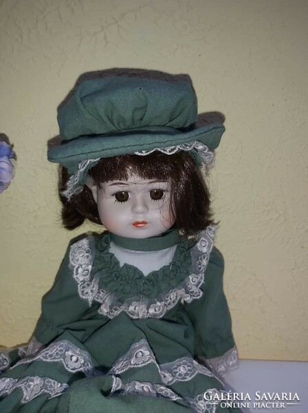 Doll with a porcelain head nostalgia porcelains with a porcelain head