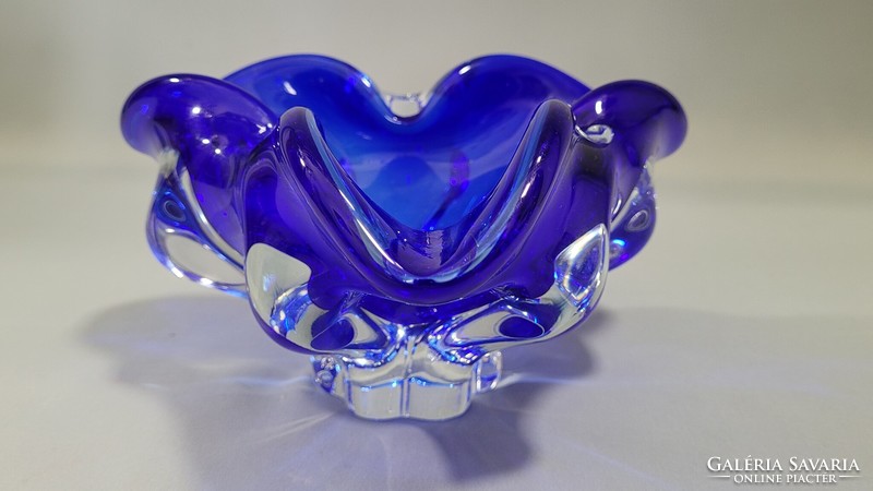 Czech blue glass offering