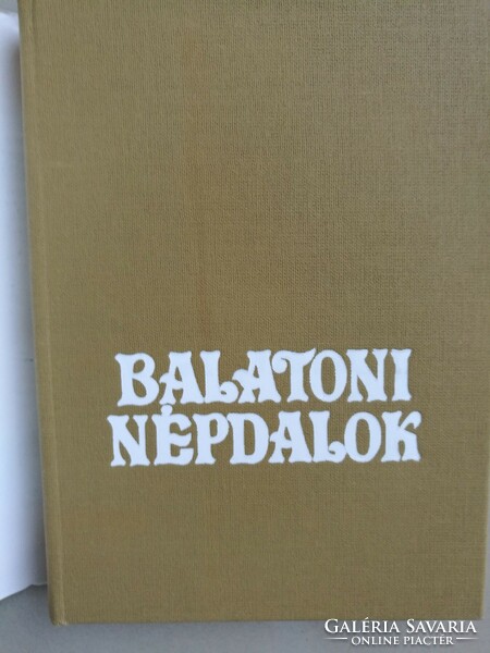 Sándor Nyék: Balaton folk songs 1982