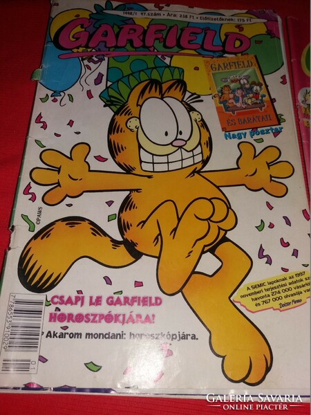 Retro 1998 / 147. Number garfield comics, condition according to the pictures