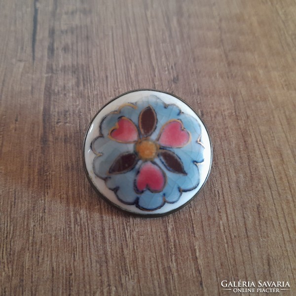 Antique Zsolnay brooch, pin