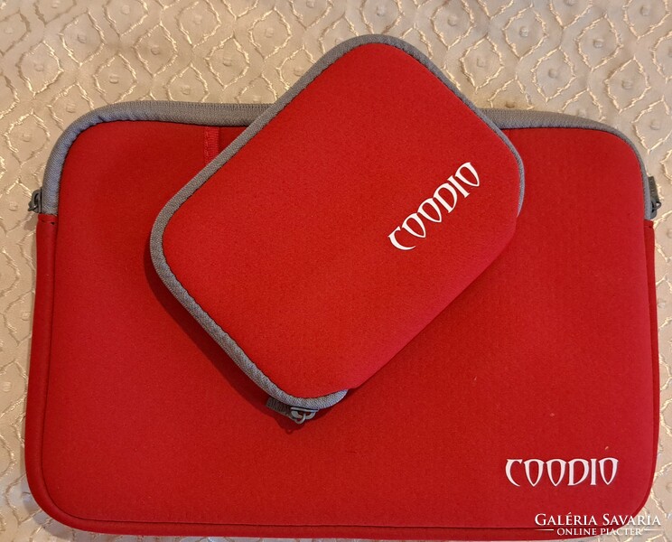 Piros notebook táska (M4007)