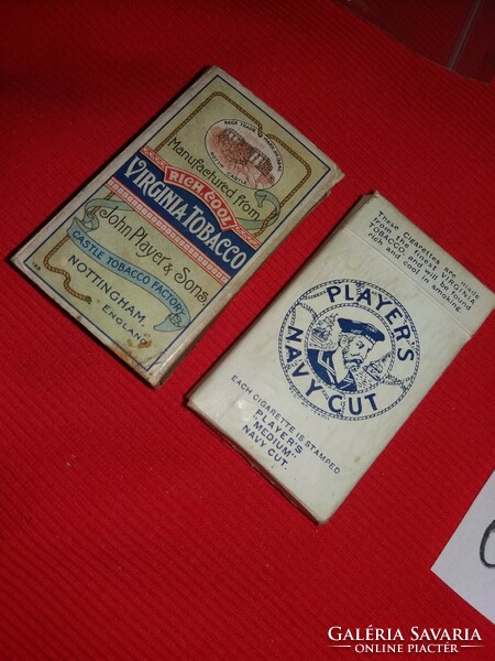 Antik 1930 gyűjthető PLAYERS NAVY CUT cigaretta reklámkártyák Történelmi személyek egyben 6.
