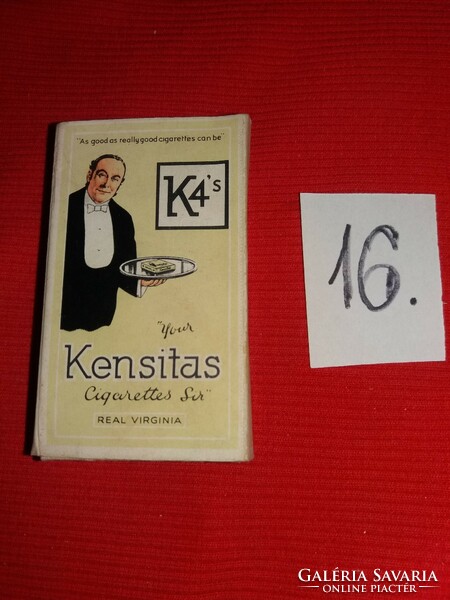 Antique 1930 collectible Kensitas cigarette advertising cards military flags badges in one 16