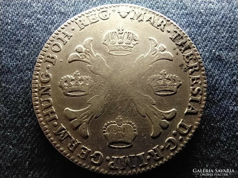 Ausztria Osztrák-Hollandia (Belgium) Mária Terézia (1740-1780) .873 ezüst 1 koronatallér (id78280)