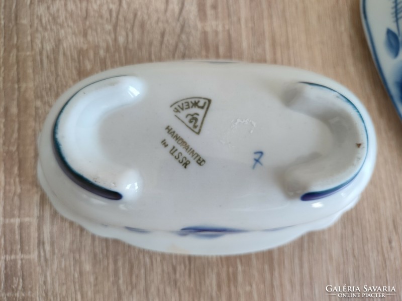 Ghzel pottery orosz porcelán, fedeles doboz