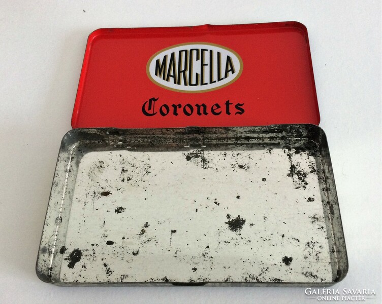 Marcella Coronets 5 fém cigarettás doboz - fém doboz