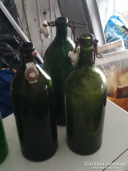 4 green 1500ml snap-on bottles for sale, 15,000ft