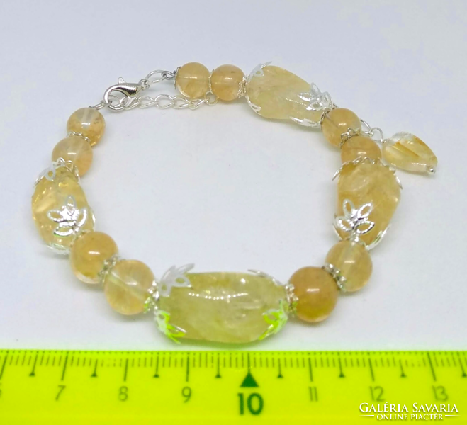 Citrine mineral bracelet 320