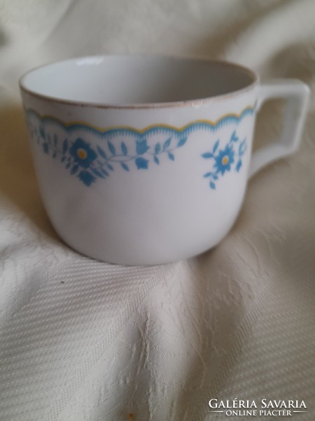 Zsolnay collection tea cup with blue flowers