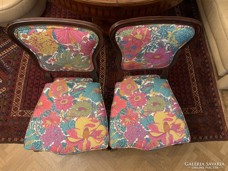 2 beautiful bieder chairs renovated!