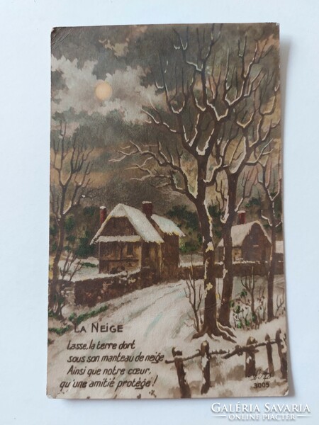 Regi karácsonyi képeslap 1917