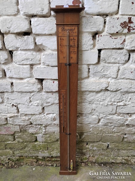 XIX. Century large French barometer #27