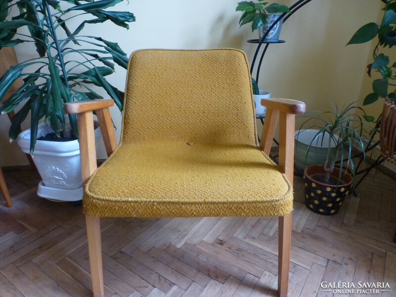 Josef chierowski 366.Os armchair, mid cenutry design armchair