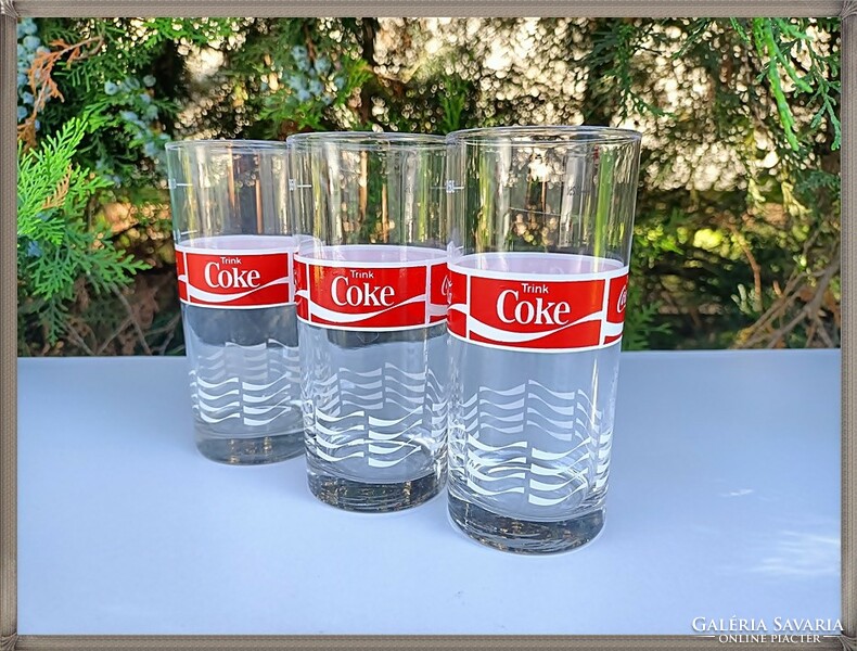 Coca cola glass 2.5 dl retro standard