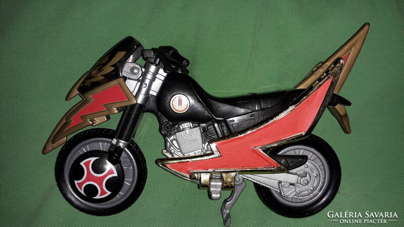 Original bandai / marvel superhero motorcycle thunder raptor 20 x 14 cm plastic toy according to the pictures