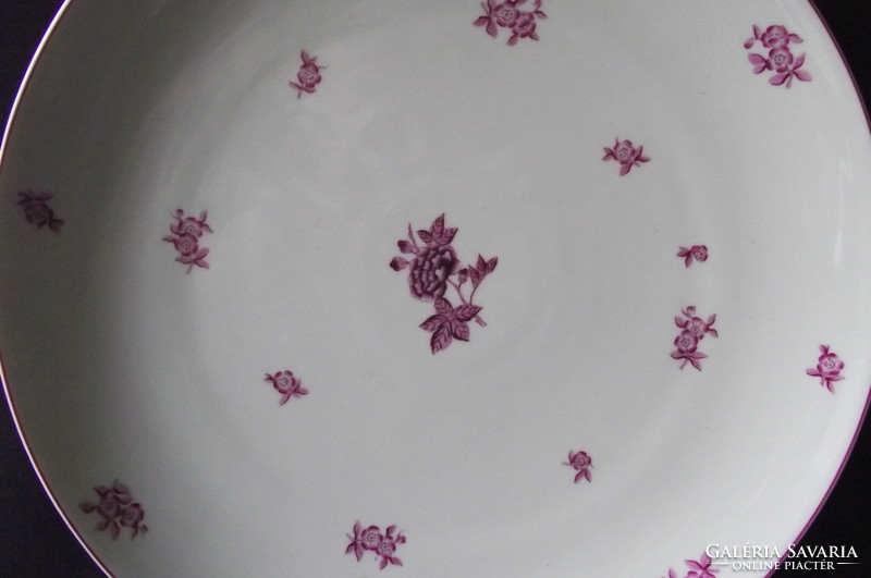 Large wall decorative plate with appony pattern from Old Herend.