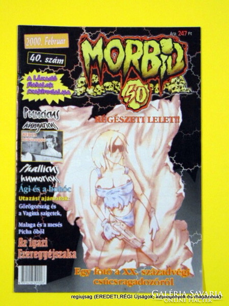 February 2000 / morbid / old newspapers comics magazines no.: 12763