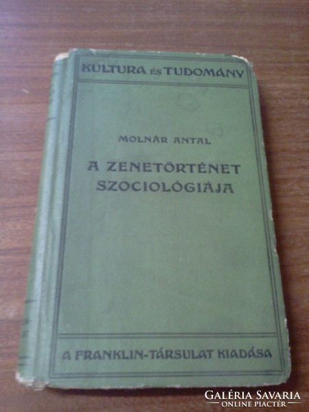Könyv A zenetörténet szociológiája 1923
