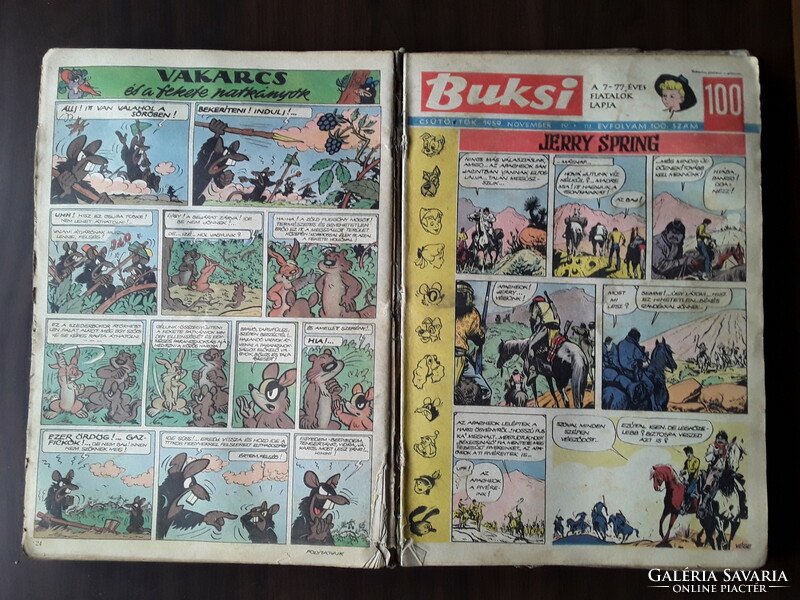 Buksi Képregénymagazin kb 150 szám