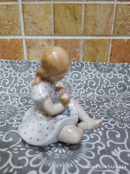 Kőbánya baby doll in polka dot clothes
