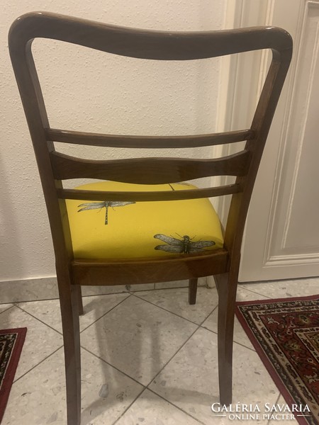 2 db szitakötős szecessziós szék