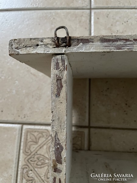 Very old, very good shape, small Transylvanian peasant shelf, wall holder, in good condition