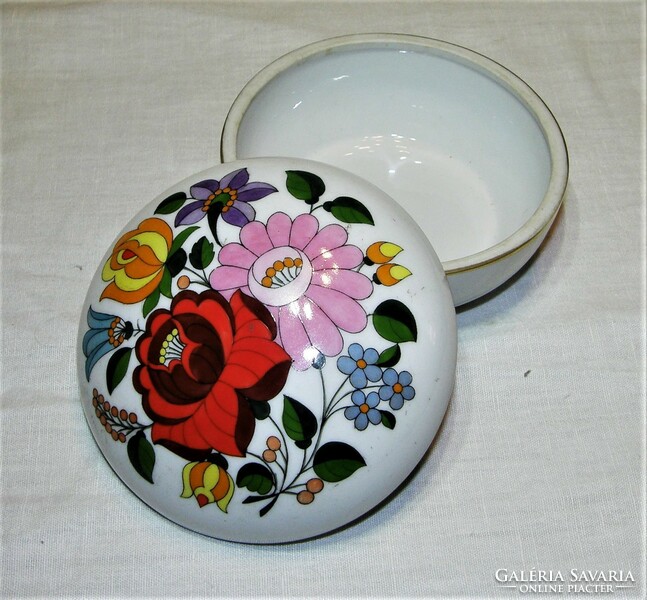 Bonbonier - Kalocsa porcelain - in a decorative box