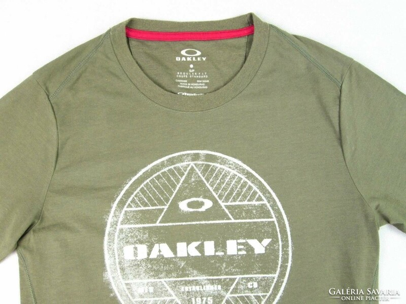 Original oakley (s) sporty short-sleeved men's military-green T-shirt