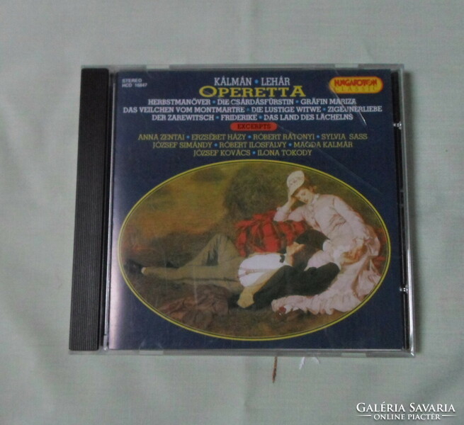 Imre Kálmán, Ferenc Lehár: operetta excerpts (cd)