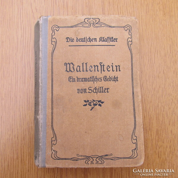 (1913) Wallenstein (gótbetűs kiadás) - Friedrich von Schiller