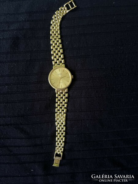 Gold watch 18 k doxa