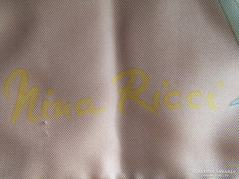 Nina Ricci selyemkendő, sál