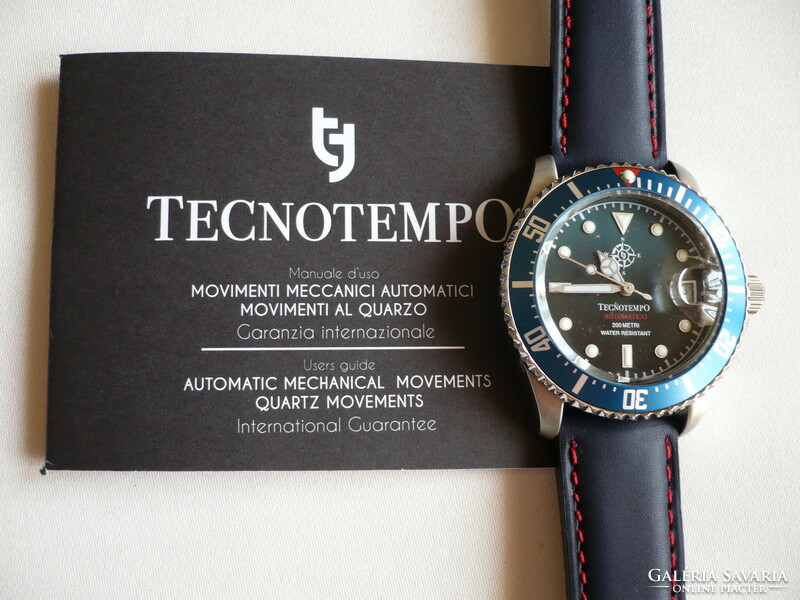 Tecnotempo wind rose is a never used, limited edition (010/100) automatic wristwatch