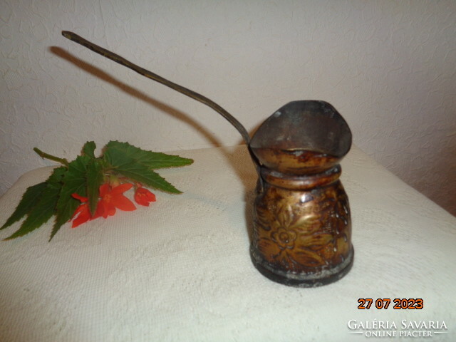 Coffee or tea pourer, beautiful old, hand-crafted piece, maybe 100 years old!