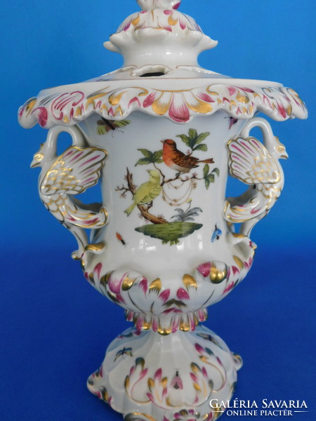 Herend rothschild baroque vase
