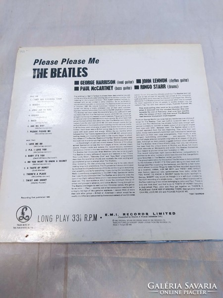 The Beatles- Please please Me- bakelit lemez
