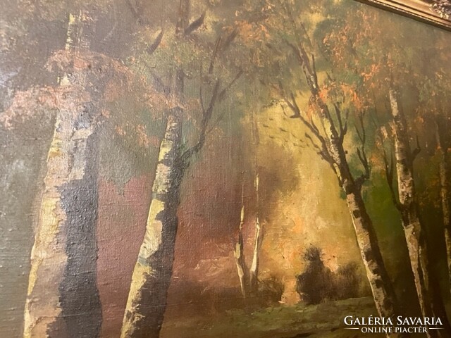 Budaváry 82X70 cm festmény