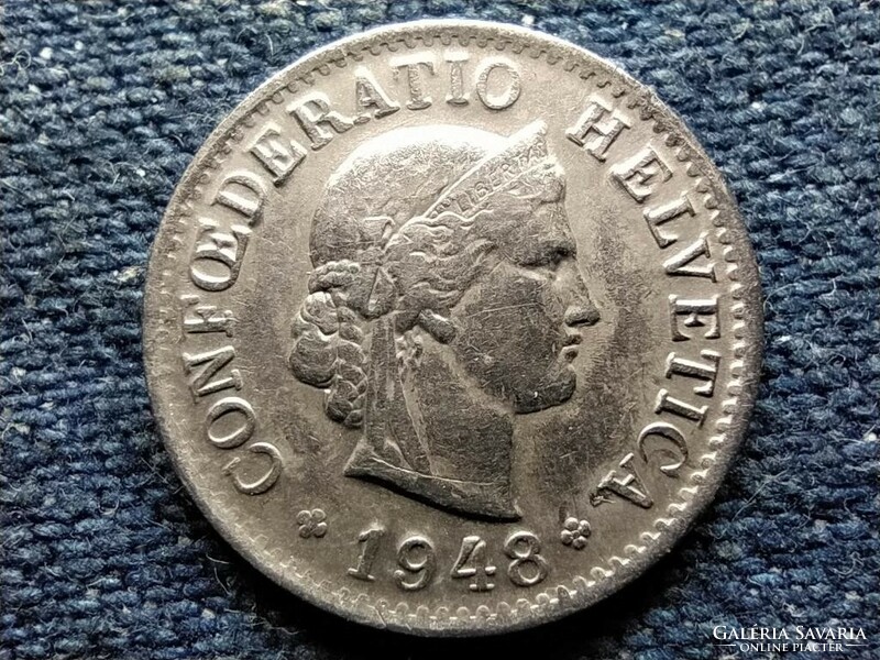 Switzerland 5 rappen 1948 b (id53121)