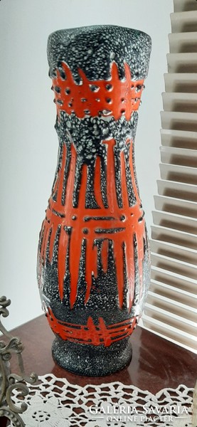 Retro ceramic vase from the 60s and 70s