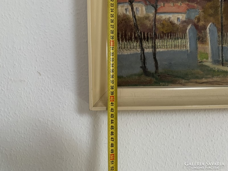 Bokor Vilmos festmény 38x48cm
