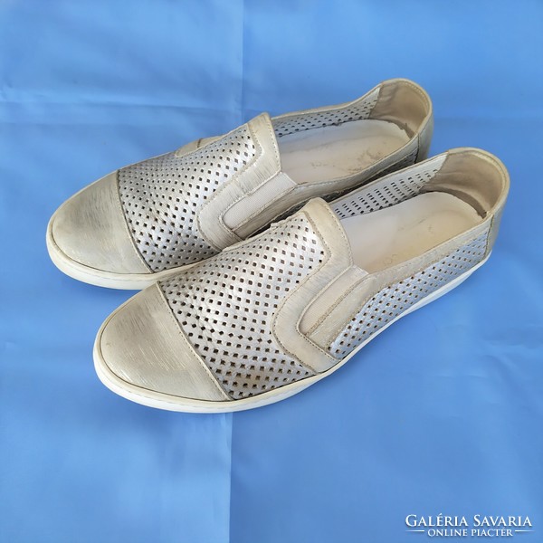 Women's leather shoes for sale! Carla ricci with silver inlay