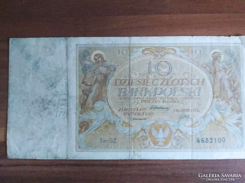 Lengyelország, 10 Zloty 1929