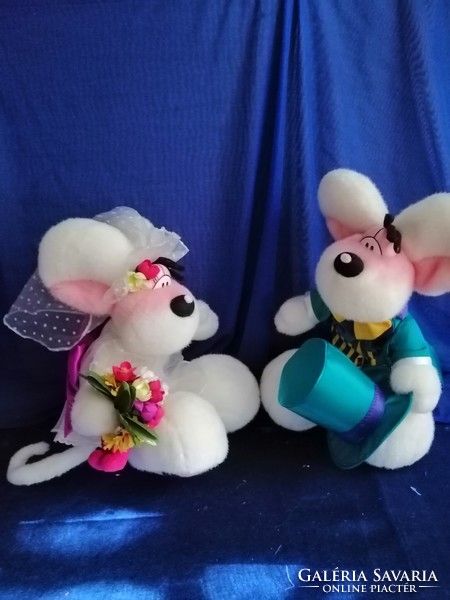 Old diddl plush figures