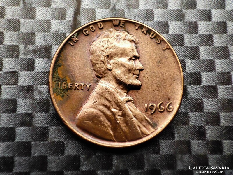 USA 1 cent, 1966 Lincoln Cent