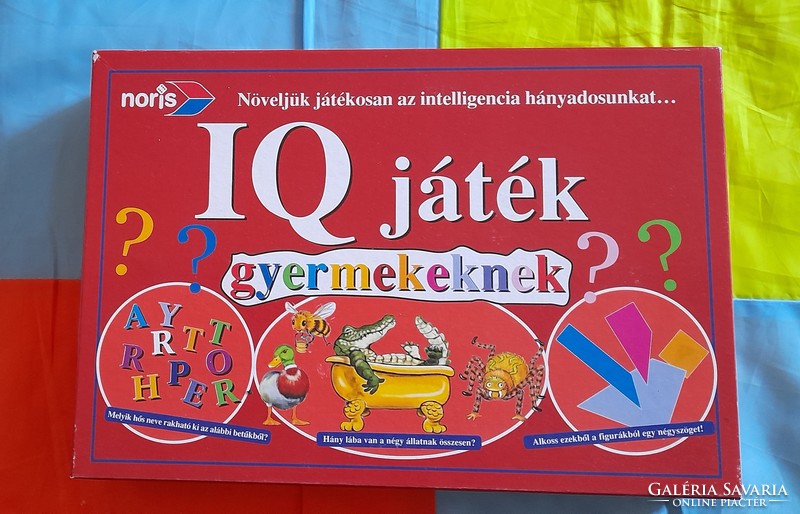 Társasjáték - IQ Játék gyerekeknek -