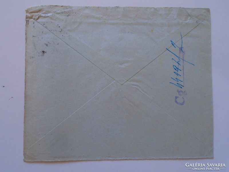 S9.35 Envelope 1941 László and Black Silk Specialties Fashion House Budapest - Sándor Eppel