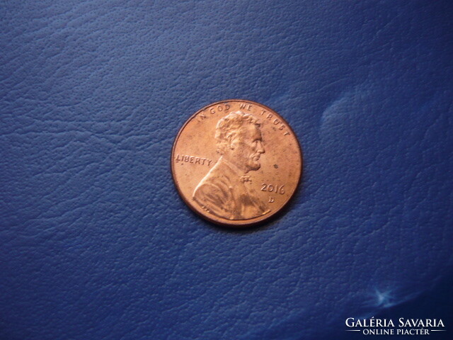 USA 1 CENT 2016 D / LINCOLN CENT! PAJZS!