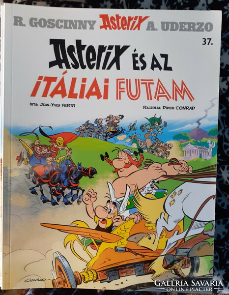 Asterix és az itáliai futam - képregény