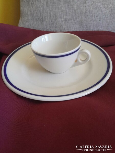 Zsolnay mokkás csésze tányér 19 cm